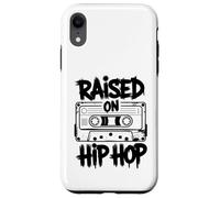 Raised on Hip Hop des années 90, Amateur de Musique sur Cassette rétro Coque pour iPhone XR