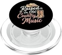 Raised on Old Country Music PopSockets PopGrip pour MagSafe