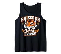 Raised on Wild Energy Motif Tigre Esprit Sauvage Débardeur