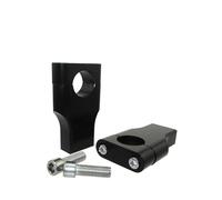 Raised Pour Accepter 1 1/8"=28mm Fat Handlebar CNC Aluminum Handlebar Risers Le Diamètre Du Boulon De Montage Est De 10mm Handlebar Riser Kit Bar Mount Handle Clamp