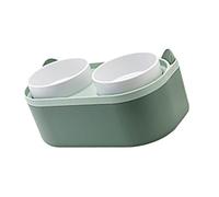 Raised Puppy Bowls - Feeder Dish Dog Accessories ¦ Pet Feeding Station for Puppies Dogs and Kittens, Cat Bowl with Storage, Pet Supplies, Cat Feeder for Indoor Outdoor Feeding Kitten Bowls