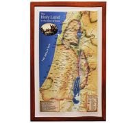 Raised Relief 3D Map of Israel in Jesus' Time (Shows Place Names Under Roman Rule)
