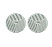 Raised-Ridge Couvercles en silicone pour cuisine Compatible avec différentes tailles de bols et casseroles pour contrôler la chaleur et les déversements (moyen)
