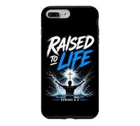 Raised to Life - Christian Faith Church Baptism Romans 6:4 Coque pour iPhone 7 Plus/8 Plus