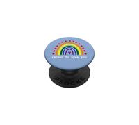 Raised to Love You 2 Moms Love My Two Mommies Pride Mom LGBT PopSockets PopGrip Adhésif