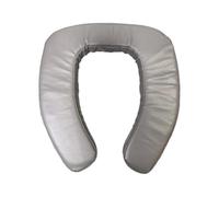 Raised Toilet Seat - PVC Leather Sponge 40x38x5cm | Soft High-Density Foam Riser | Ergonomic Portable Non-Slip Disabled High Rise Toilet Seat Extender For Elderly Disabled Pregnant Home Travel