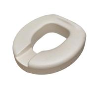 Raised Toilet Seat - Soft Cushion 9cm Elderly Pregnancy Support | Toilet Seat Riser - PP Cushion | Elevated 9cm Aid For Elderly Pregnant | Stable Comfort Bathroom Use, Home Apartment Dorm RV