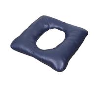 Raised Toilet Seat - Waterproof Cushion Riser, Cushion Seat with Secure Fit, Toilet Cushions, Bathroom Safety Accessory, Mobility Aid for Elderly Pregnant Woman Men Grandmother Home Apartment Hotel