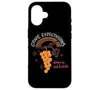 Raisin Expectations Dream en Rouge et Blanc Coque pour iPhone 16