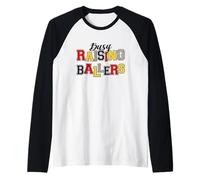 Raising Awareness Motif léopard Lettre en Gras Manche Raglan