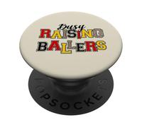 Raising Awareness Motif léopard Lettre en Gras PopSockets PopGrip Adhésif