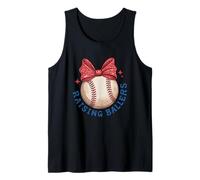 Raising Ballers Baseball Maman Dad Support Débardeur