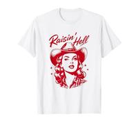 Raising Hell Cowgirl T-Shirt