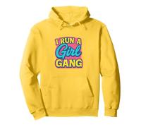 Raising My Girl Gang Mom Cadeau de fête des mères Amusant pour Femme Sweat à Capuche