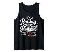 Raising My Husband Since 2026 Funny Wedding Anniversary Wife Débardeur