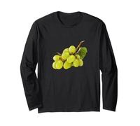 Raisins verts - Fruits réalistes Manche Longue