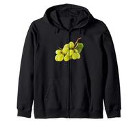 Raisins verts - Fruits réalistes Sweat à Capuche