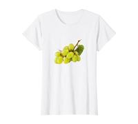 Raisins Verts - Fruits réalistes T-Shirt Graphique avec Valeur