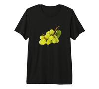 Raisins Verts - Fruits réalistes T-Shirt Haut de Gamme
