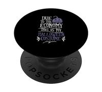 Raison De L'économie C'est Mon Costume d'halloween Mignon PopSockets PopGrip Adhésif