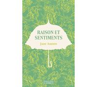 Raison et sentiments - Jane Austen - Harpercollins - Poche - Roman