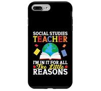 Raisons de l'équipe d'études sociales Professeur d'études sociales Coque pour iPhone 7 Plus/8 Plus