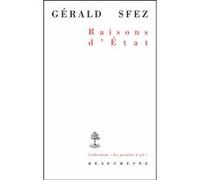Raisons d'etat Gérald Sfez (Auteur)