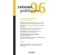 Raisons politiques 96 - Les nouveaux territoires géo-sociaux - Collectif - Presses De Sciences Po - broché - Revue