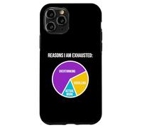 Raisons pour lesquelles Je suis fatiguée de trop Penser à Scrolling Work Burnout Coque pour iPhone 11 Pro