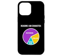 Raisons pour lesquelles Je suis fatiguée de trop Penser à Scrolling Work Burnout Coque pour iPhone 12 Pro Max