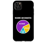 Raisons pour lesquelles Je suis fatiguée de trop Penser à Scrolling Work Burnout Coque pour iPhone 11 Pro Max