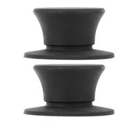 Raiveug, 1 paire d'adaptateurs d'arbre optique 1/4" NAB Hub, bague en caoutchouc pour Studer ReVox Akai Teac 10" noir, chargement universel - Ouvre-cassette professionnel à bobine