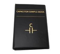 RAIVEUG CONCEPACITOR Échantillon Book 84 Valeurs Haute précision Kit d'assortiment de composants électroniques pour l'enseignement et l'expérience