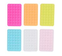 Raiveug Fluorescent Silicone Double Face Aspiration Tup Tup Tobe Phone Case pour Mirror Universal