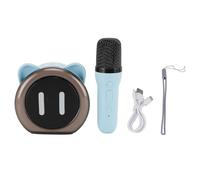 RAIVEUG Wireless Enceinte Microphone Combo BT HD Sound Portable Karaoke Machine pour la Collecte de partis à Domicile
