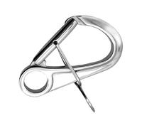 Raixihu d'escalade - Acier Inoxydable Double Verrouillage Rapide,À Ressort Verrouillage Automatique,pour Randonnée Camping Gestion des Clés Sac À Dos Chien Sports