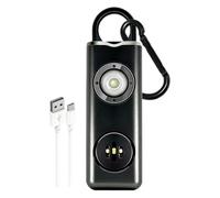 Raixihu Protection Ours - 130 DB Sifflet Électronique Rechargeable | Corne pour Effrayer Les Ours avec Flash LED Stroboscopique,pour Camping, Randonnée Sac à Dos, Pêche, Vélo, Randonnée et Survie