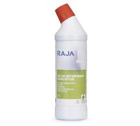 RAJA Gel WC détartrant parfum Eucalyptus - Flacon 1 L