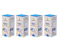 Rajah Ayurveda Nidra Lot de 4 flacons d'huile à base de plantes 50 ml