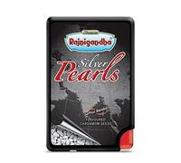 Rajnigandha Safran Mélangé Argent Perles ENDUITS, Elaichi - 6,25 g - (pack de 3)