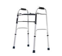 RajoNN Cadre pour marche - Sels et descendre les escaliers déambulateur léger en aluminium réglable aide à la mobilité - Bâton rétractable à quatre pointes, déambulateur pour personnes âgées