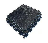 RajoNN Carreaux de sol en caoutchouc emboîtables 4 pièces tapis d'entraînement d'exercice puzzle absorbant les chocs durable pour les entraînements d'équipement (couleur : jaune, taille : 20 mm)
