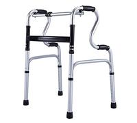 RajoNN Déambulateur pliable avec roues, déambulateur réglable, fauteuil roulant pour personnes handicapées, support de mobilité, cadre de marche pour personnes âgées, personnes âgées handicapées