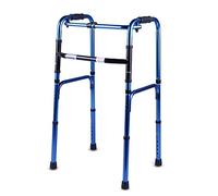 RajoNN Déambulateur pour personnes âgées, cadre de marche portable, antidérapant, anti-chute, hauteur réglable, aide pour marcher pliable, léger en alliage d'aluminium, ambition ambitieuse et