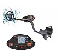 RajoNN Détecteur de métaux pour adultes et enfants, fonction professionnelle détecteur d'or avec écran LCD et bobine de recherche étanche IP68 pour trouver des objets de valeur