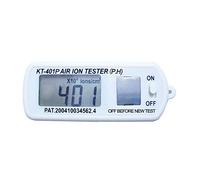 RajoNN KT-401P Mini testeur d'ions d'air, écran LCD haute concentration de +/- compteur d'ions d'air, avec fonction de rétention maximale