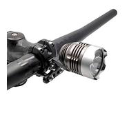 RajoNN Lampe de vélo en aluminium/support de lumière Adaptateur de support de montage sur guidon pour caméra de sport Lampe de lumière étagère appareils photo numériques vélo