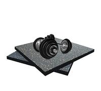 RajoNN Lot de 4 tapis de sol en caoutchouc emboîtables durables absorbant les chocs antidérapants pour le jardin et la salle de sport (taille : 2,5 cm)