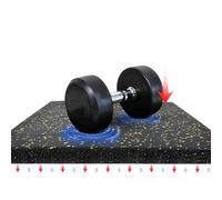 RajoNN Revêtement de sol de gymnastique Tapis d'équipement d'exercice de protection Carreaux de sol en caoutchouc emboîtables robustes pour salle de sport à domicile et salle de fitness (couleur : 12