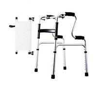 RajoNN Rollator Walkers Hauteur Réglable Cadres pour Marcher, 2 Roues Walker Rollator, main courante Cadre portable Walker pour parents âgés, grands-parents, handicapés et blessés ambition élevée